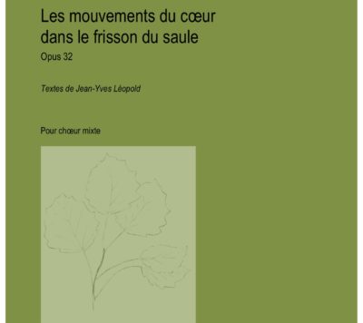 Les mouvements du cœur dans le frisson du saule